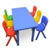 Rectangular Plastic Kids Table for Classrooms