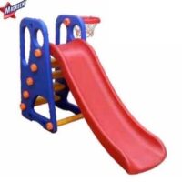 Toddler Slide with Basketball Hoop
