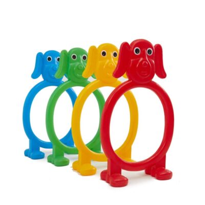 Double Side Tunnel Ring Set of 4 for Kids