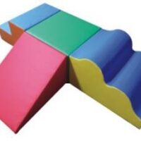 Soft Play Foam Wedge & Wave Set for Nurseries