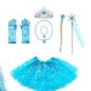 Snowflake Princess Costume Set with Tutu, Tiara & Wand
