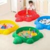 Animal Sandbox with Cover & Ball Pool for Kids