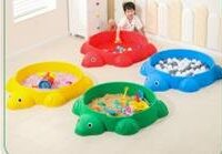 Animal Sandbox with Cover & Ball Pool for Kids