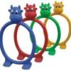 Animal Crawl Ring Hoops Set of 4 for Kids