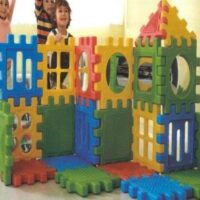 Giant Building Blocks Puzzle Playhouse for Kids