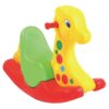 Giraffe-Shaped Kids' Rocking Chair with Backrest