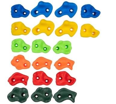 Climbing Wall Rock Holds 20pcs with Screws