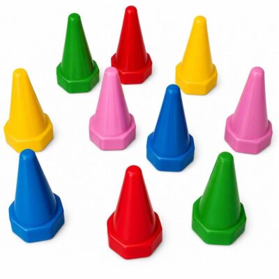 Kids Traffic Cones Set for Sports & Play Training