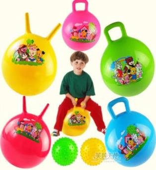 Space Hopper Bouncing Ball Large with Handle