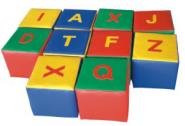 Soft Foam Alphabet Blocks for Early Learning Play