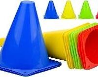 Marker Cones with Rings Sports Training Set
