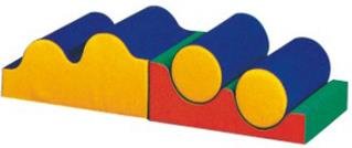 Soft Play Foam Wave Steps Set for Toddlers