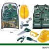 Kids Engineer Role Play Costume with Vest, Tools & Hat