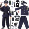 Kids Police Officer Costume Set with Accessories