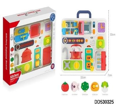 Kitchen Busy Board Sensory Activity Training Panel